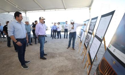 Supervisa Manolo Jiménez trabajos de construcción de la Expo Coahuila