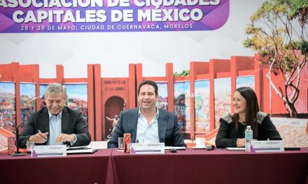 Preside Javier Díaz XVII Sesión Ordinaria de Ciudades Capitales de México