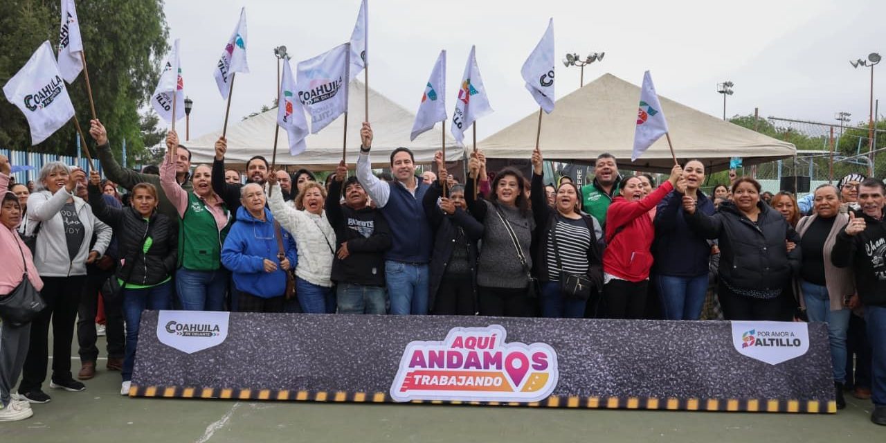 Javier Díaz inicia construcción de Centro Comunitario Guayulera