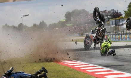 Así fue el escalofriante impacto a 300 km/h que mandó al hospital al piloto Álex Márquez en MotoGP