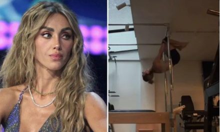 Así fue el momento en que Anahí sufrió un fuerte accidente mientras realizaba ejercicio (video)