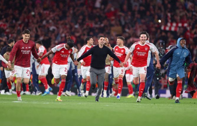 Arsenal elimina al Atlético de Madrid y es el primer finalista de la Champions League