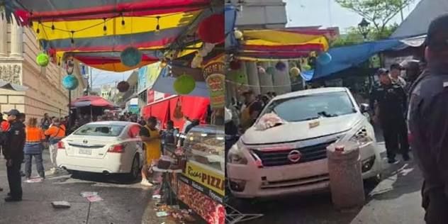 ‘Borracho’ irrumpe violentamente en un tianguis de Chilpancingo y deja dos personas heridas