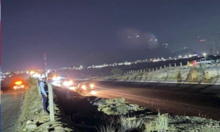 CFE restablece suministra de energía eléctrica tras accidente carretero