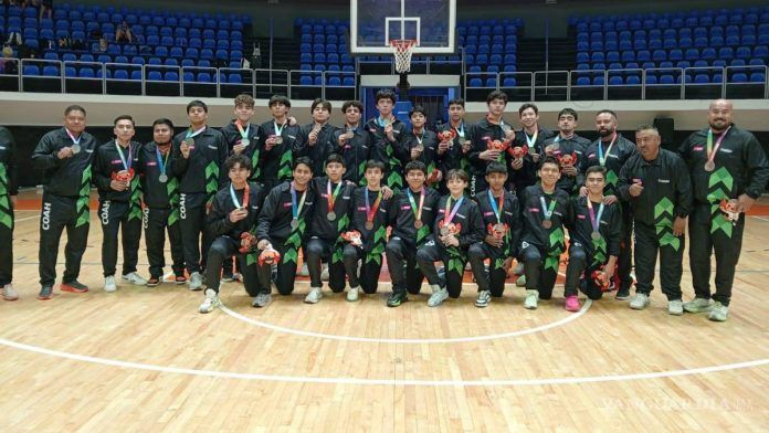 Selecciones juveniles regresan al podio nacional en basquetbol