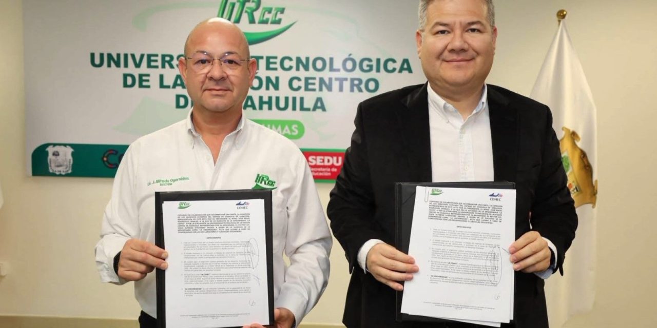 Conjunta acciones de trabajo CDHEC con Universidad a favor de derechos humanos