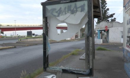 Destruyen un parabus en Saltillo