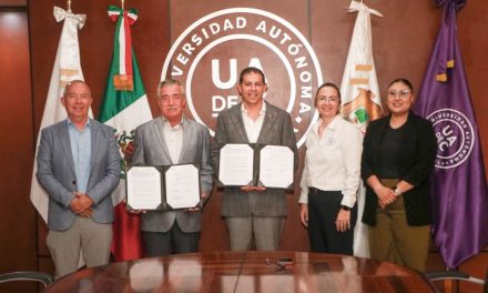 Firman Convenio la UAdeC y el Clúster para la Competitividad Logística de Coahuila