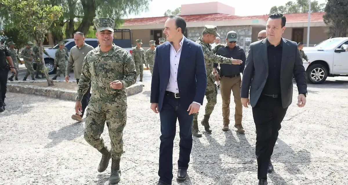 Blindamos las fronteras de Coahuila: Manolo Jiménez Salinas