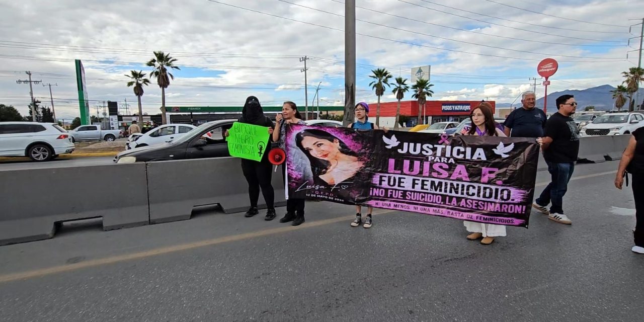 Aaron ‘N’, que acusan de causar la muerte de Luisa Fernanda, se encuentra detenido en Saltillo desde el pasado jueves