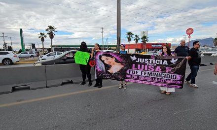 Aaron ‘N’, que acusan de causar la muerte de Luisa Fernanda, se encuentra detenido en Saltillo desde el pasado jueves