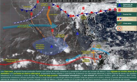 LLuvias fuertes, vientos y posibles torbellinos se pronostican en Coahuila