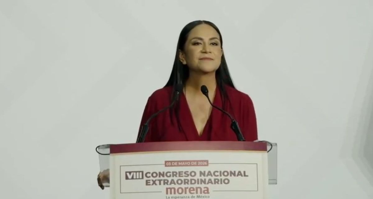 Ariadna Montiel asume la dirigencia nacional de Morena