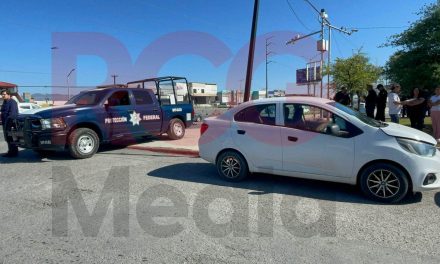 Patrulla ocasiona accidente en Saltillo