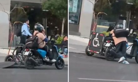 Repartidor de comida en silla de ruedas en Guadalajara se roba los corazones  y buscan ayudarlo