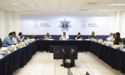 Revisan estrategias de seguridad para resguardar el orden durante eventos masivos en Torreón