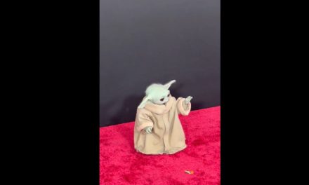 ‘Baby Yoda’ se roba el corazón de todos al desfilar en la alfombra roja de ‘The Mandalorian and Grogu’ en LA