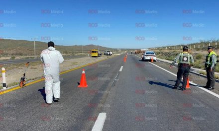 Hombre pierde la vida tras volcadura en la autopista Saltillo-Torreón