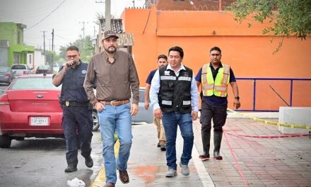 Carlos Villarreal coordina respuesta inmediata ante lluvias en Monclova