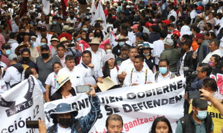Sección 22 mantiene paro indefinido tras cerrada votación interna de consulta