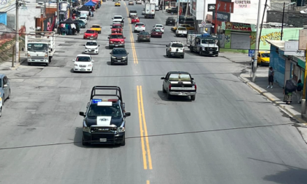 Saltillo: Realizan trabajos de pintura en prolongación Otilio González