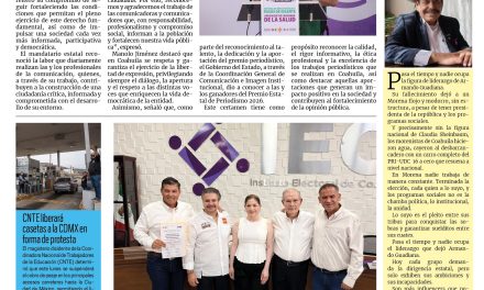 Portada RCG Fronteriza [15 de junio de 2026] En Coahuila se garantiza el ejercicio de la libertad de expresión; Ángeles Verdes están dispuestos a atender al turismo nacional e internacional y más…