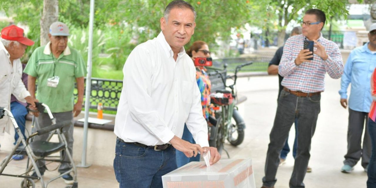 Resultados preliminares dan el triunfo a Javier Navarro en el Distrito1 de Coahuila