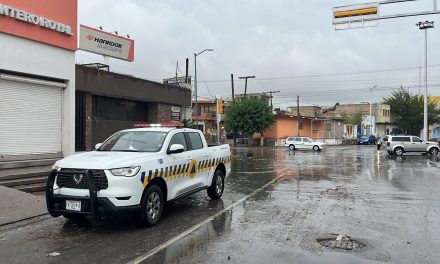 Protección Civil y Bomberos refuerza recorridos debido a las lluvias registradas