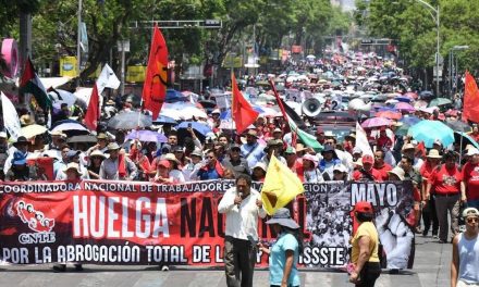 Movilizaciones de la CNTE se extienden en el país; advierten  boicot al Mundial
