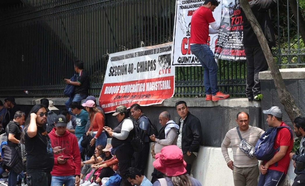 CNTE anuncia más bloqueos ante cercanía del Mundial
