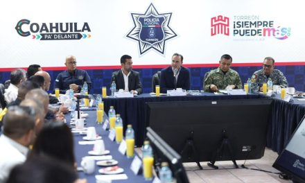 Reiteramos toda nuestra voluntad y trabajo en equipo para seguir fortaleciendo la seguridad de Torreón: Manolo