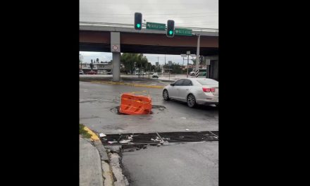 Saltillo: Registro sin tapa ocasiona caos en Fundadores