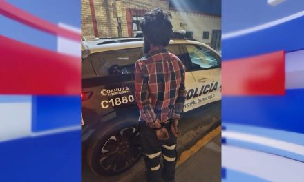 Hombre buscaba refugio en casa ajena en el centro de Saltillo