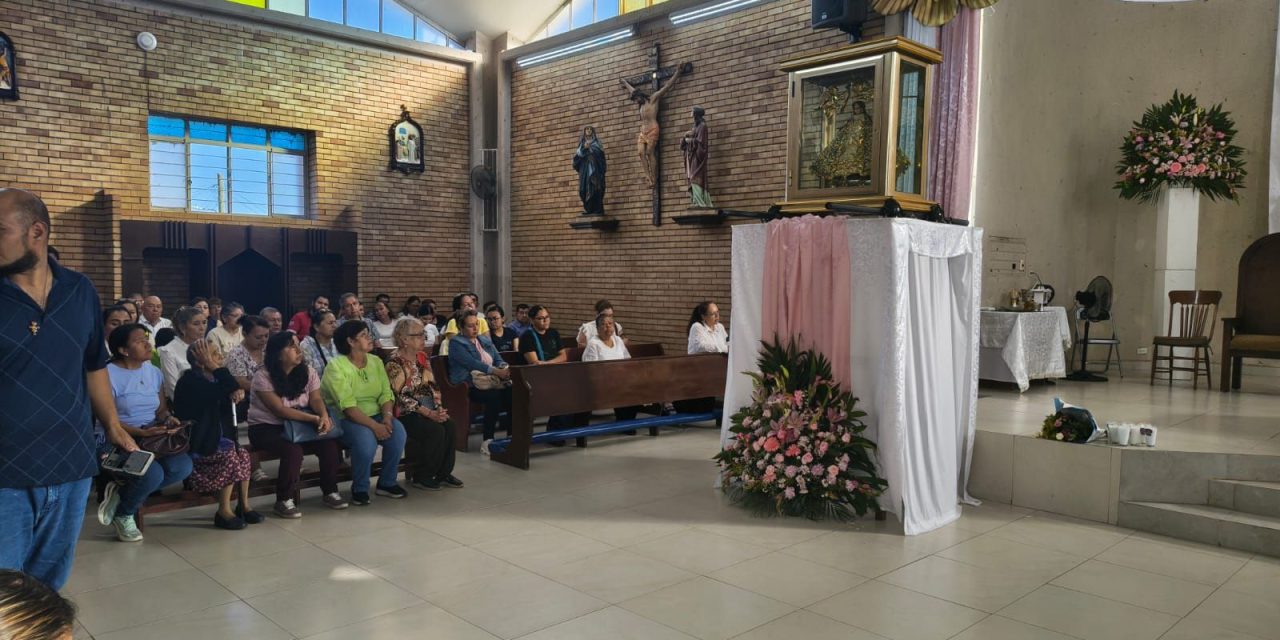 Despiden a la Virgen de San Juan de los Lagos de Saltillo con misa