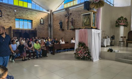 Despiden a la Virgen de San Juan de los Lagos de Saltillo con misa