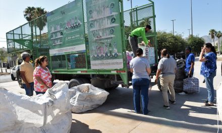 Medio Ambiente de Torreón suma más de 2 mil kilogramos de residuos reciclables recolectados en el año