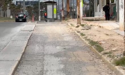 Ensucian tramo de ciclovía en bulevar Fundadores
