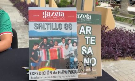 Presentan libro que rescata la memoria del Mundial de México 86 en Saltillo