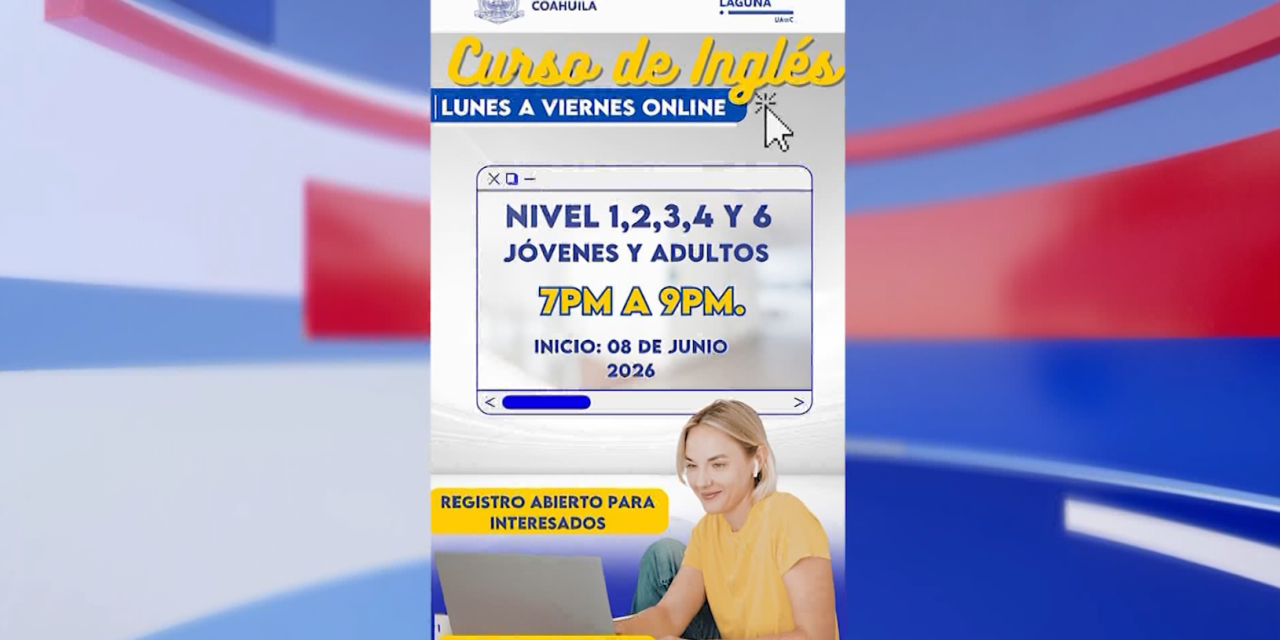 Ofrece UAdeC curso de inglés en Línea