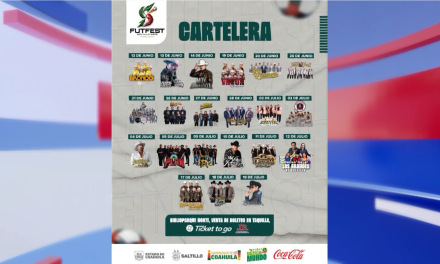 Este jueves 11 de junio inicia el FUTFEST Saltillo 2026