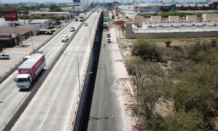 Obras complementarias del Puente Pérez Escobosa a punto de concluir: SICT