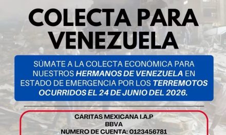 Cáritas hace un llamado para apoyar a la población de Venezuela