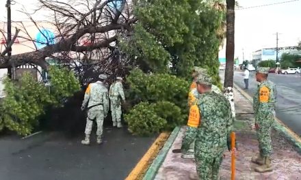 Monclova refuerza la atención tras tormenta que dejó daños materiales