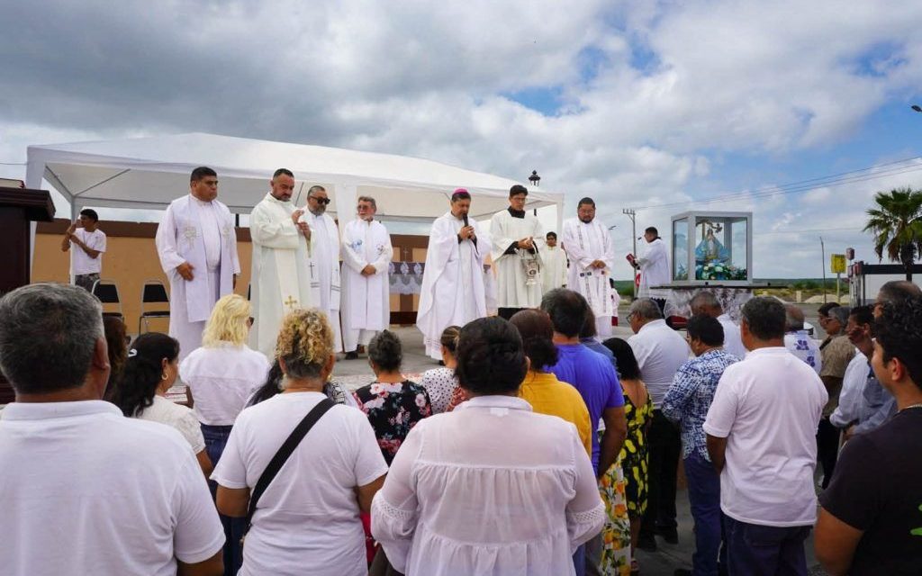 Realizan misa por el Día del Minero en Barroterán