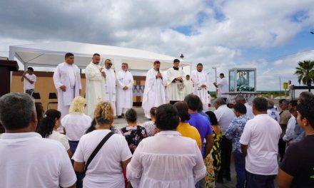 Realizan misa por el Día del Minero en Barroterán