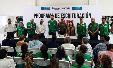 Módulo de escrituración amplía atención a familias de distintas colonias en Acuña