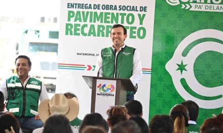 Entrega Gobierno de Coahuila Ampliación de Carril de Acceso a la clínica IMSS-Bienestar