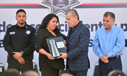 MARS honra a policías caídos y reafirma compromiso con quienes han defendido a Torreón