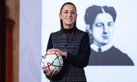 Presidenta Sheinbaum asiste al último partido del Mundial