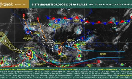 Se mantienen condiciones para lluvias fuertes a muy fuertes en Coahuila
